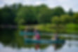 Canoe on Lake Reidsville