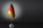 small-national-flag-federal-republic-germany-black-background-3d-rendering