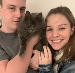 Lost Cat Cloud was missing 2 weeks