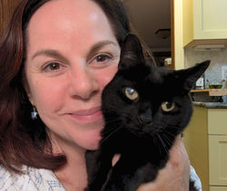 lost cat locked in garage 19 days found Gris