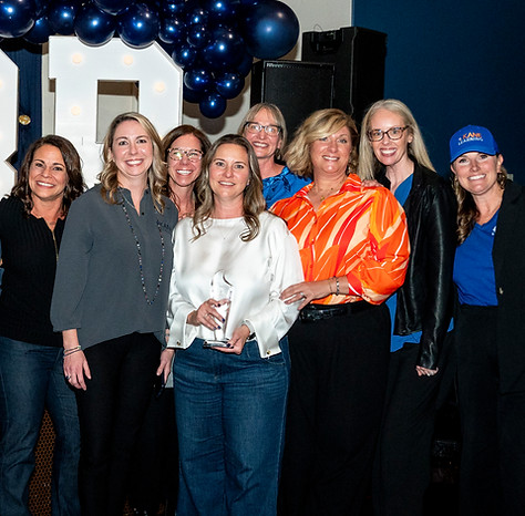 image of Kane Learning team at the 2024 BBB Torch Awards. Grateful to be recognized for our efforts and pursuing excellence