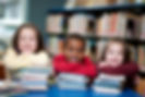 Happy Kids with Books
